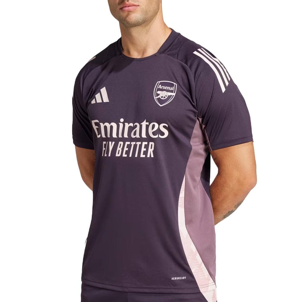 Arsenal Maillot de football Violet Homme Adidas 24 1