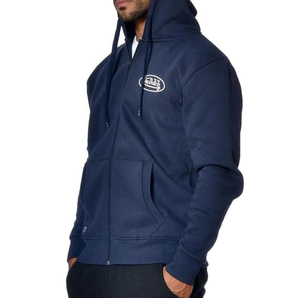 Sweat Zippé Marine Homme Von Dutch SLIGN 2