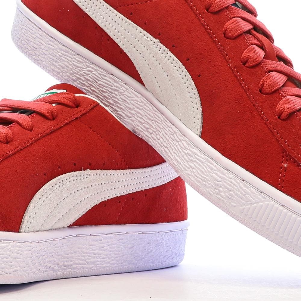 Baskets Rouges Mixte Puma Suede Classic XXL 7
