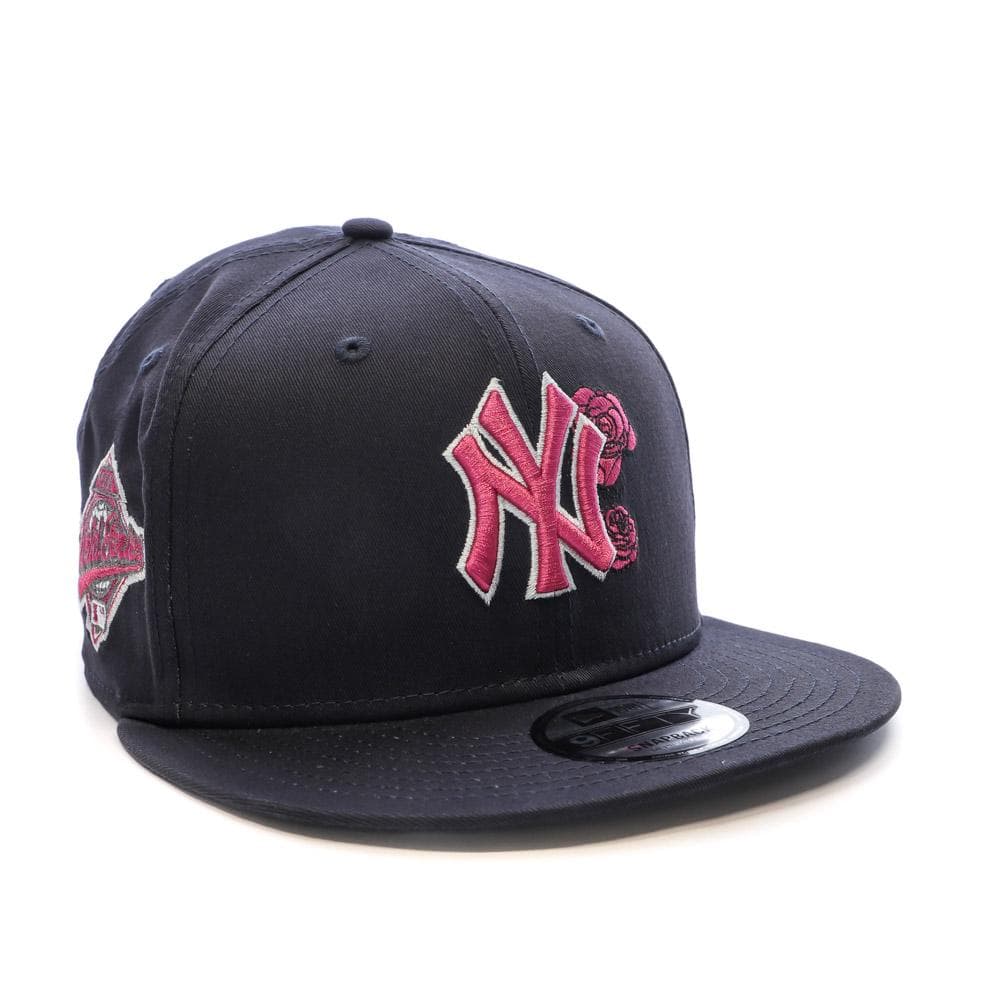 Casquette Noire/Rouge Homme New Era Seasonal Flower 2