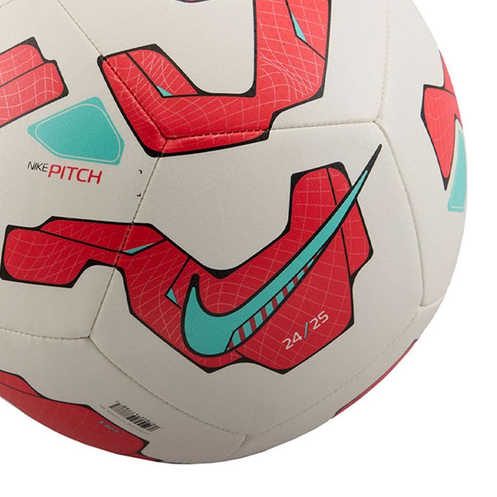 Ballon de football Blanc/Rouge NIKE Pitch 2