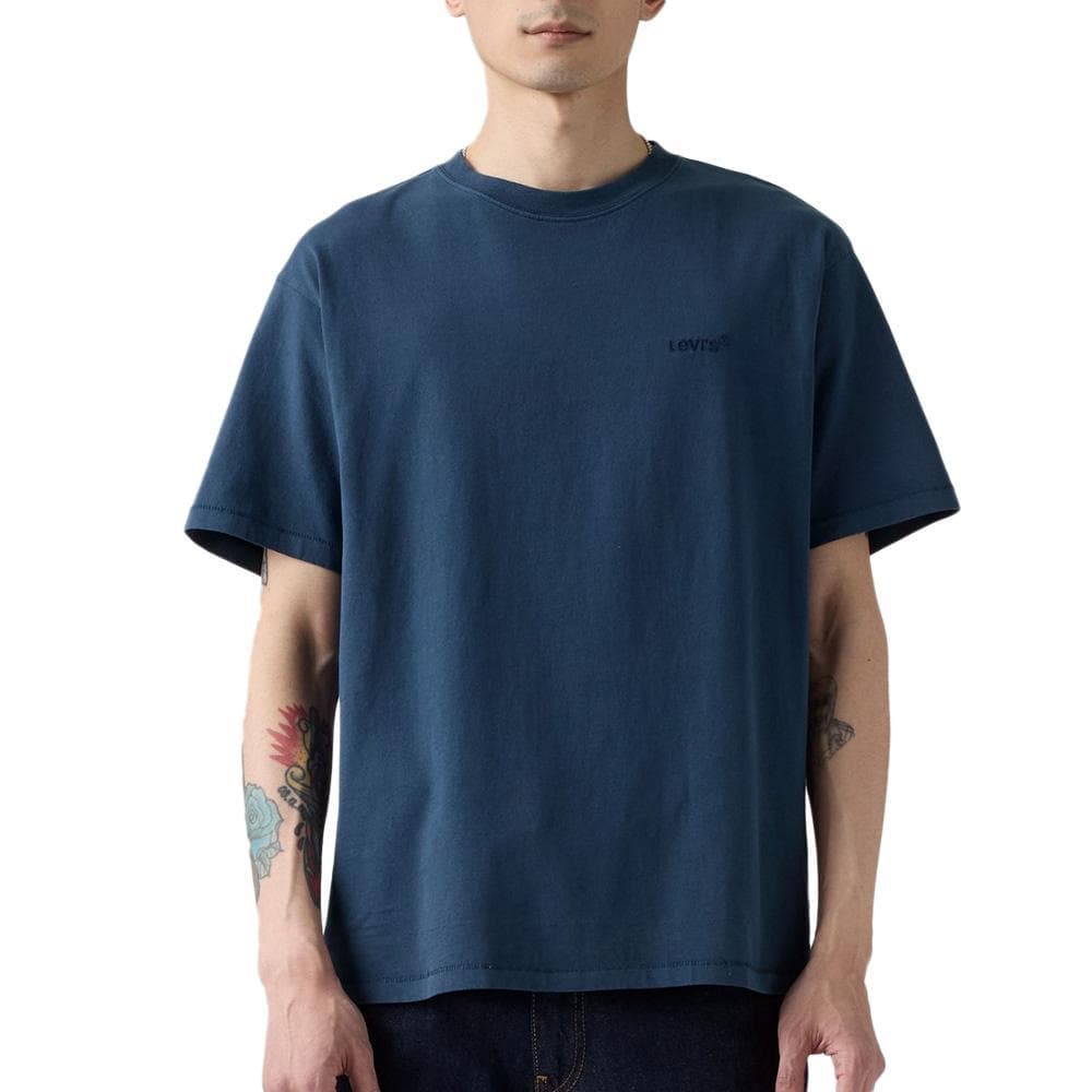 T-Shirt Bleu foncé Homme Levi's Red Vintage Tee A0637 1