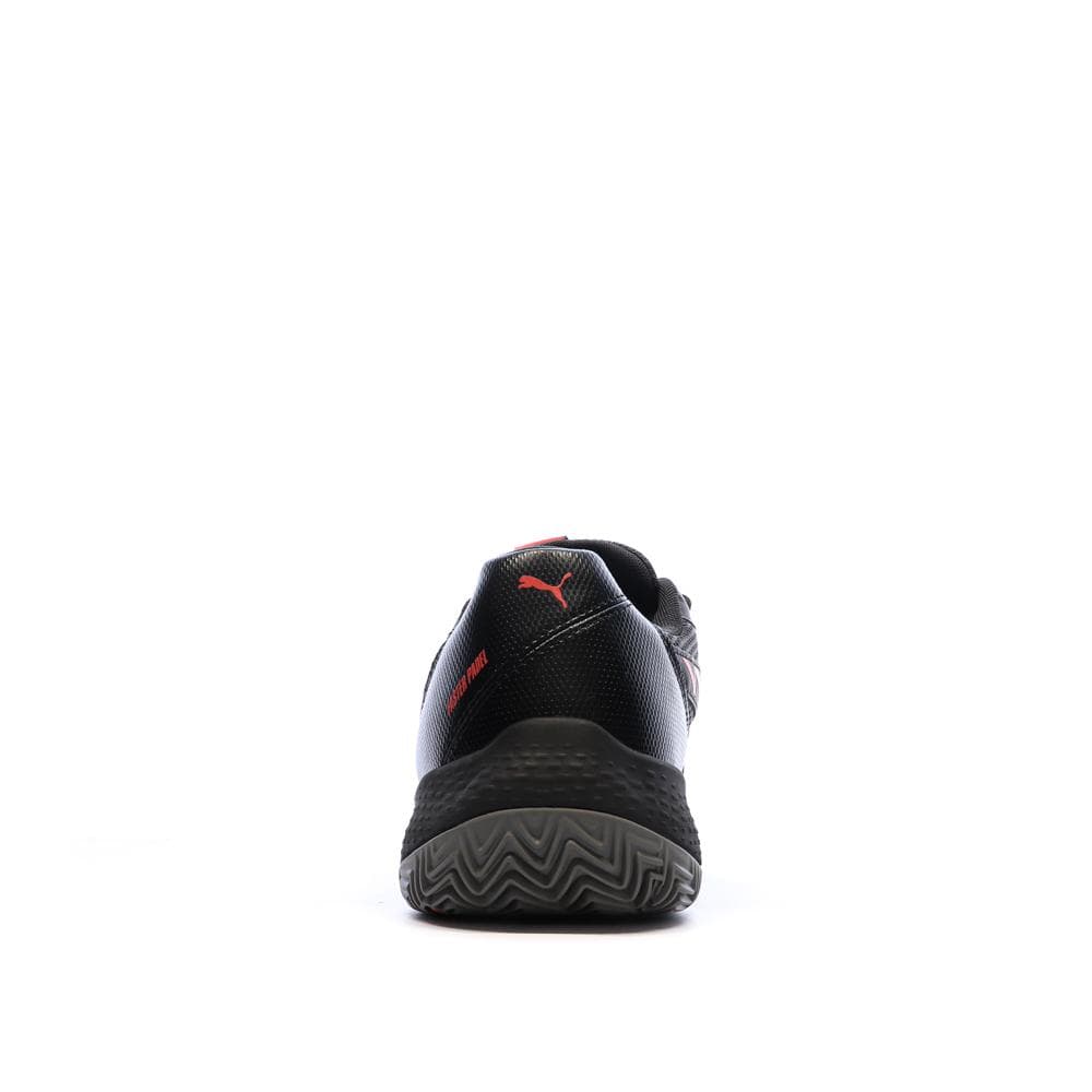Chaussures de Padel Noires/Rouges Homme Puma Nova Court 3