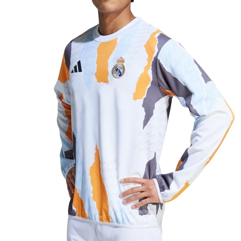 Real Madrid Sweat Training Multicolore Homme Adidas 24/25 1
