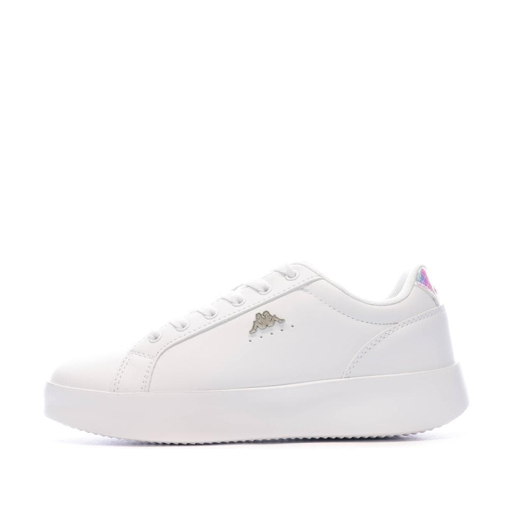 Baskets Blanches/Violet Femme Kappa Amelia 1