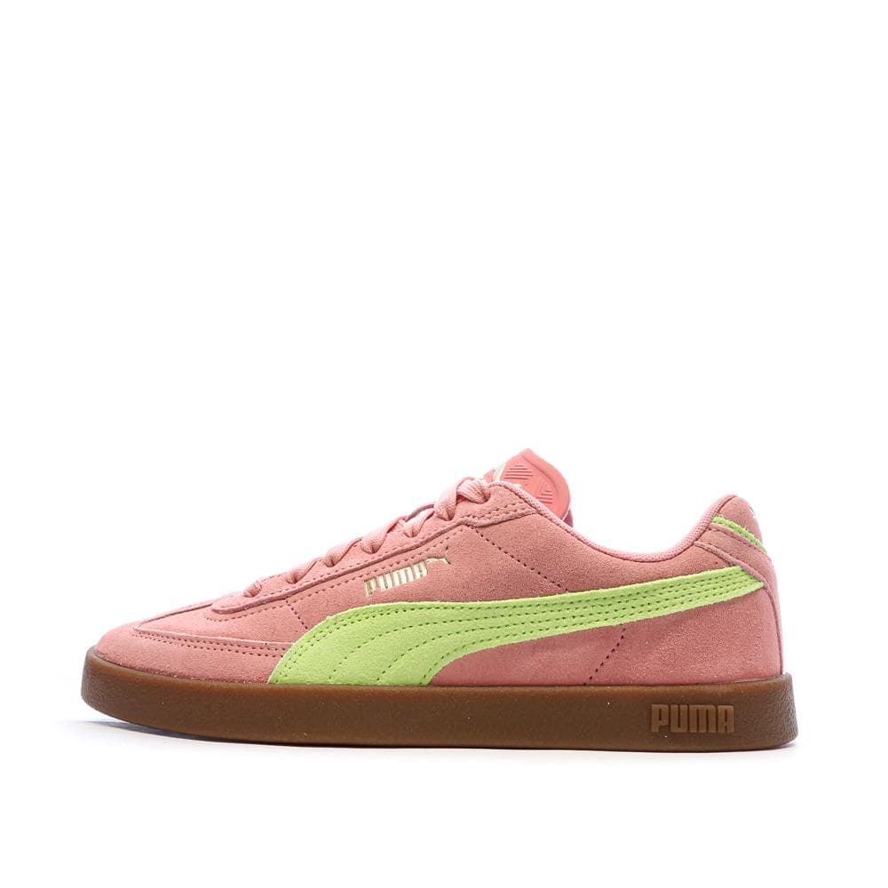 Baskets Roses/Jaunes Homme Puma Club 1