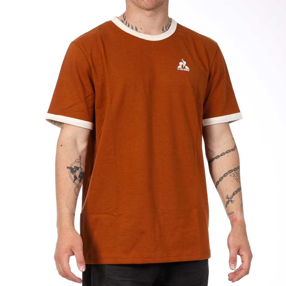 T-Shirt Marron Homme Le Coq Sportif Spe 1