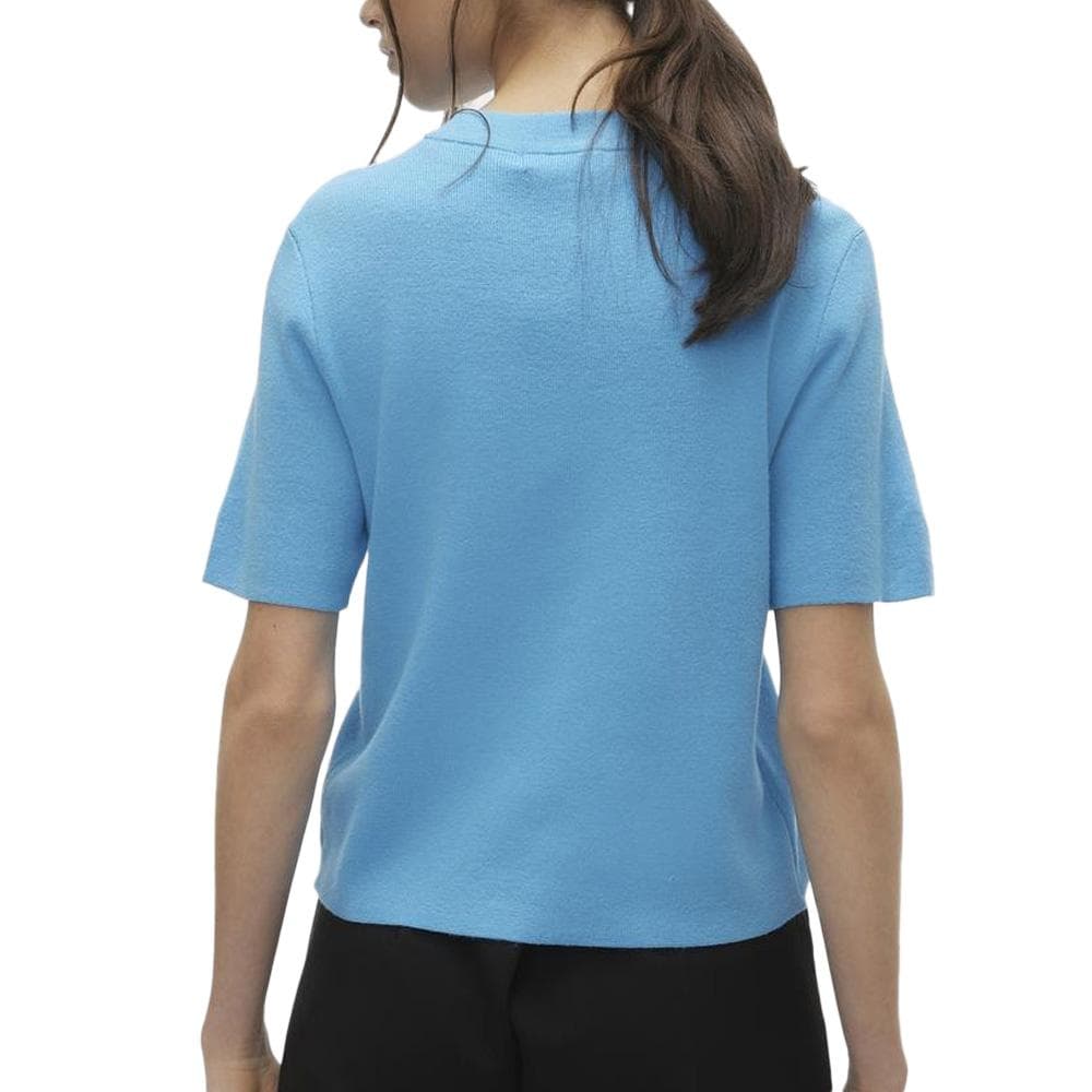 T-Shirt Bleu Femme Vero Moda Gold 2