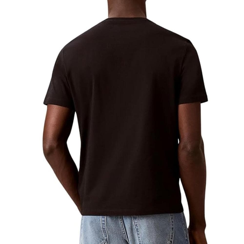 T-Shirt Noir Homme Calvin Klein Jeans LV04RG800G 2