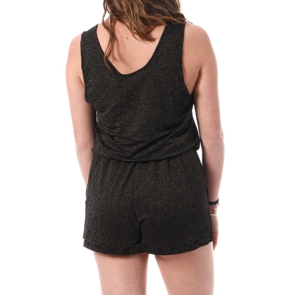 Combishort Noir/Doré Femme Deeluxe Jalia 2