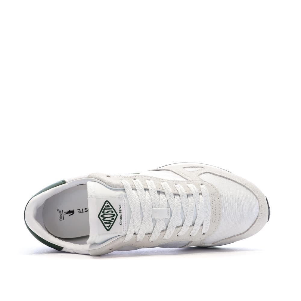 Baskets Blanc/Beige Homme Lacoste Partner 70s 124 4