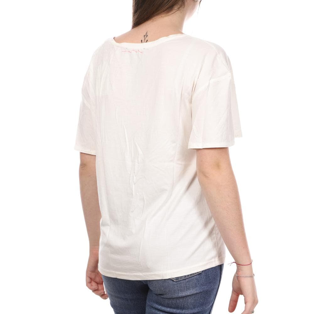 T-shirt Blanc Femme Teddy Smith Tifani 2