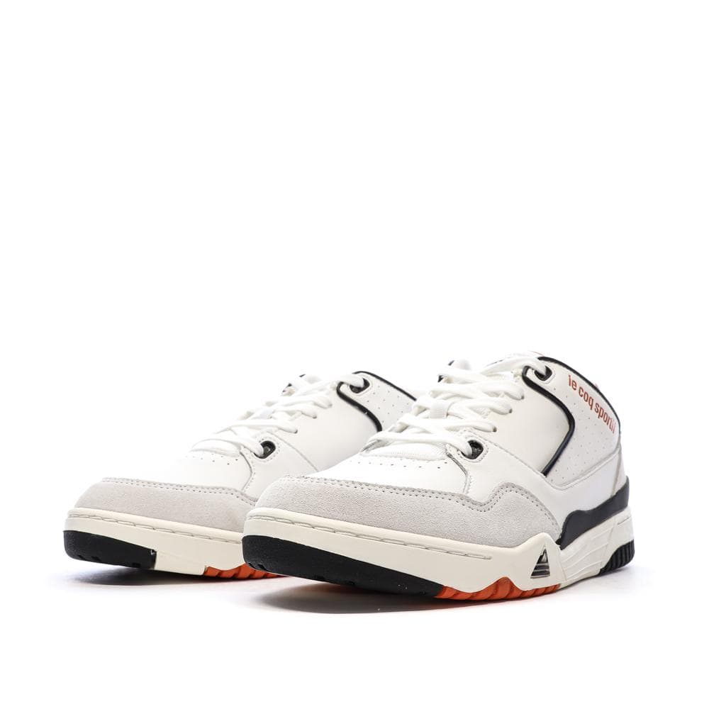 Baskets Blanc/Orange Homme Le Coq Sportif Dynactif T1000 6
