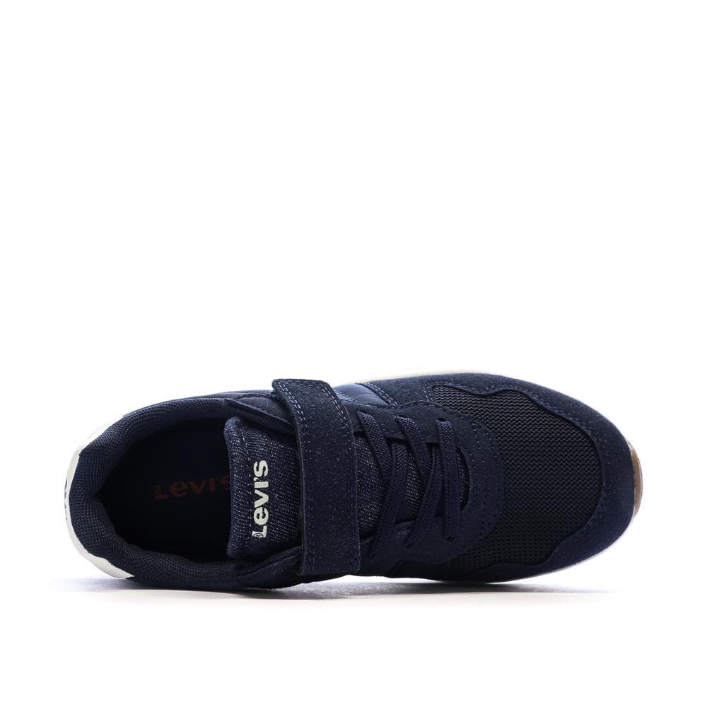 Baskets Marine Garçon Levi's Oakland 4