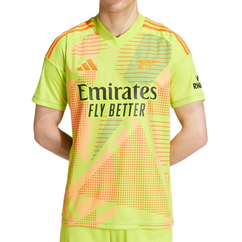 Arsenal Maillot de Gardien Jaune Homme Adidas 24/25 1