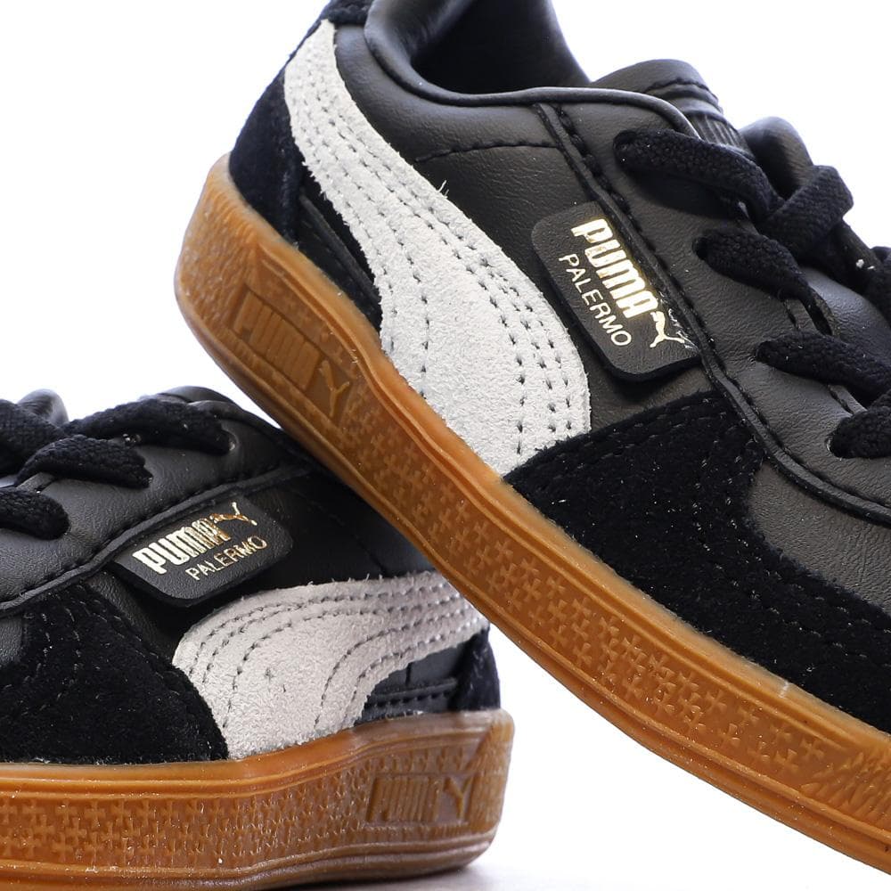 Baskets Noir Mixte Enfant Puma Palermo 7