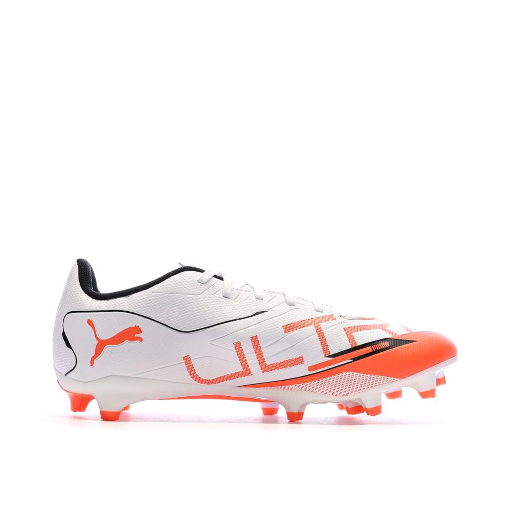 Chaussures de Foot Blanc/Orange Homme Puma Ultra 5 Play FG/AG 2