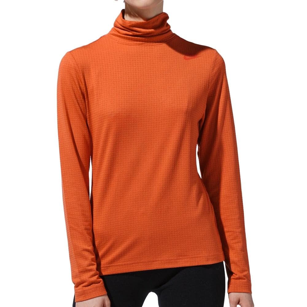 T-shirt Manches Longues Orange Femme Nike Mocku 1