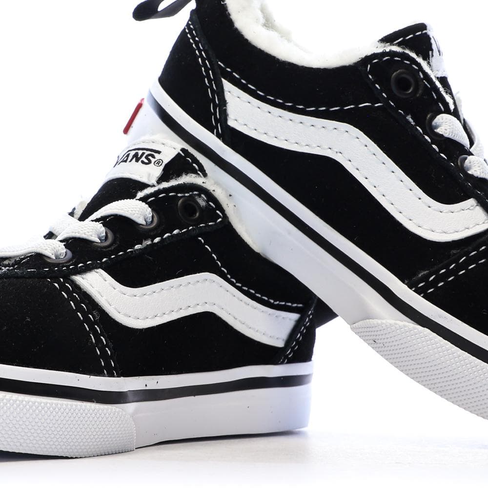 Baskets Noires/Blanches Garçon/Fille Vans Ward 7