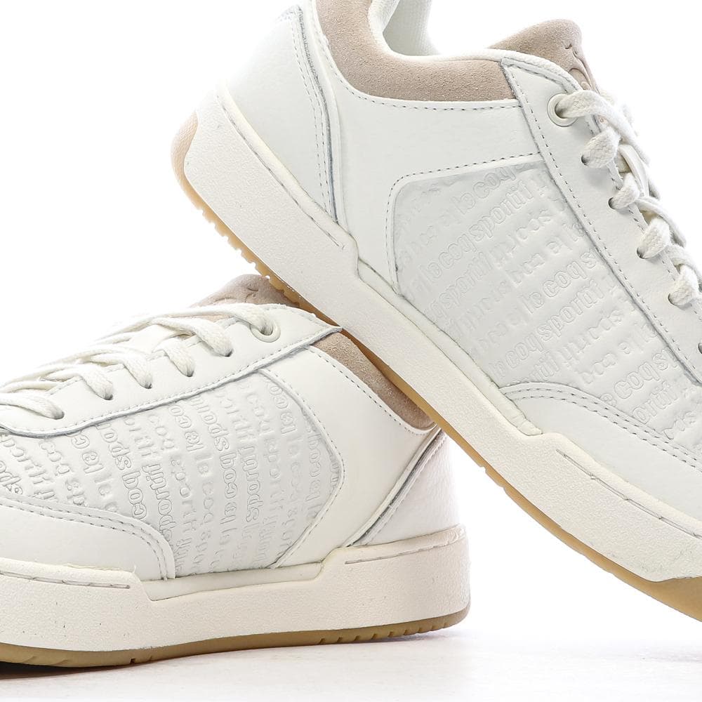 Baskets Beiges Femme Le Coq Sportif Park 7