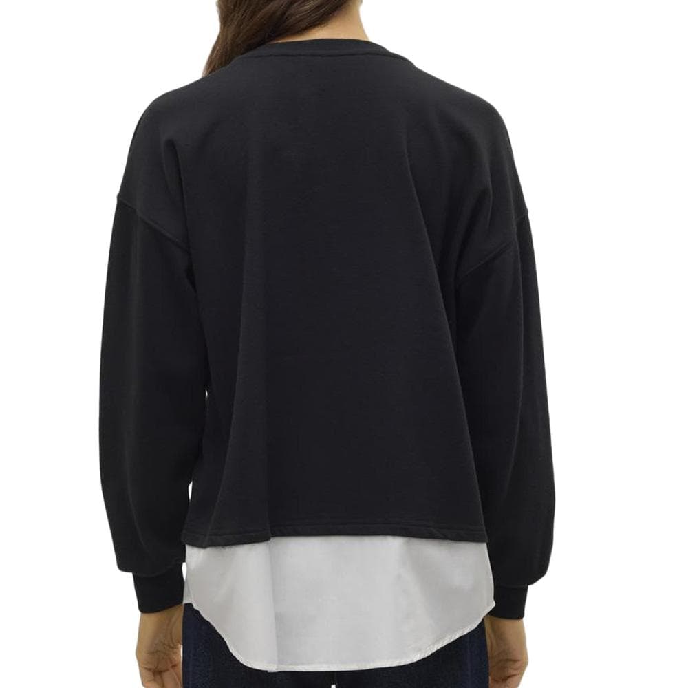 Sweat Noir Femme Vero Moda Yoyo 2