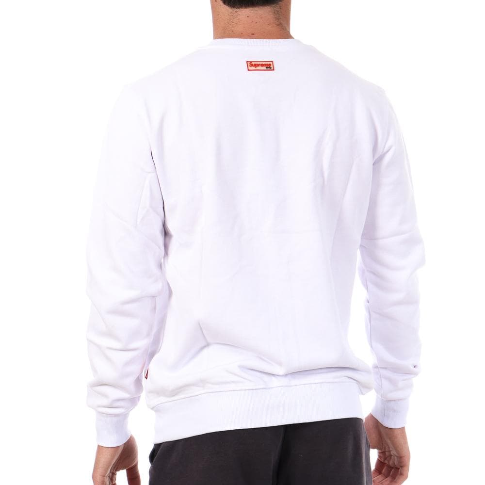 Sweat Blanc/Rouge Homme Supreme Grip Donald 2