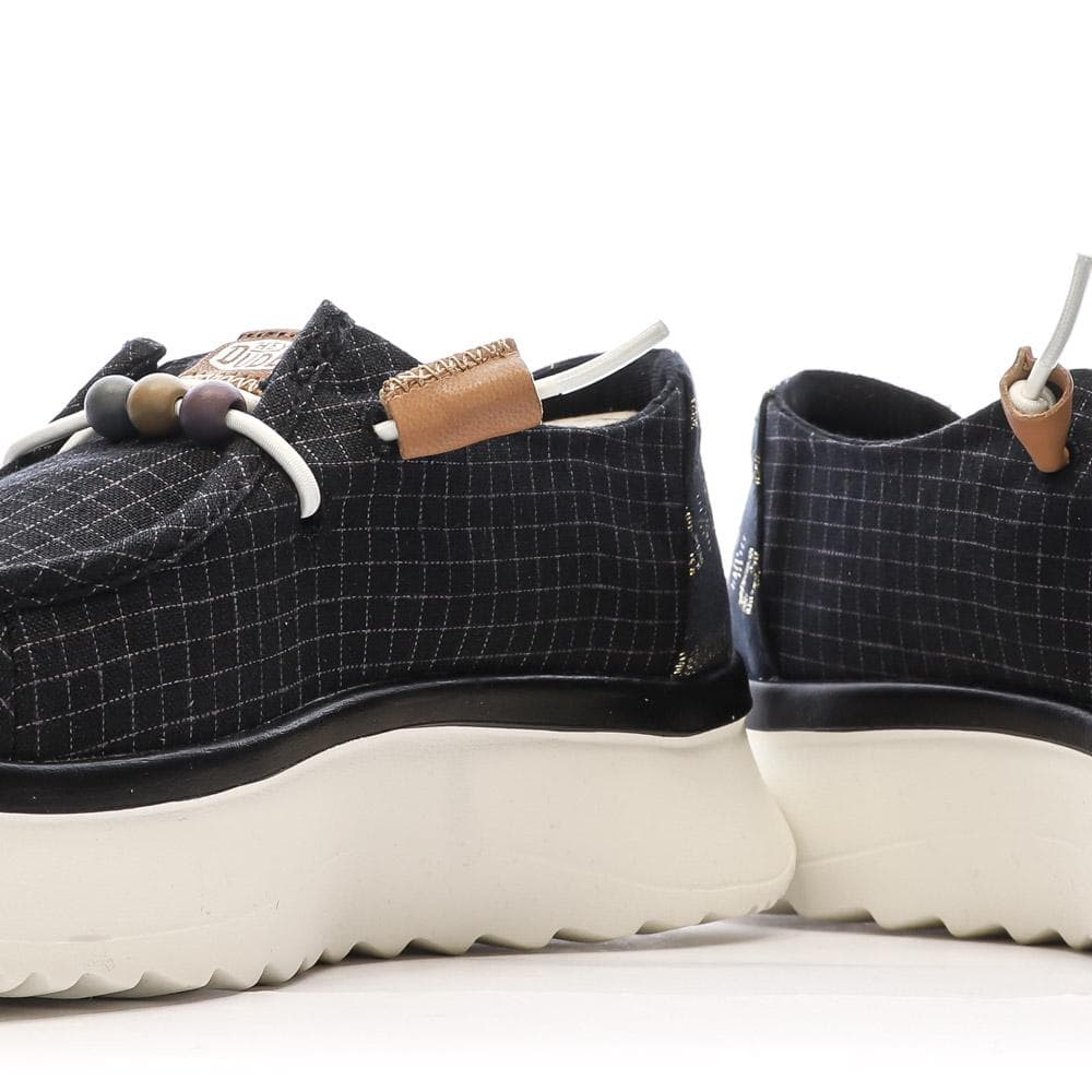 Chaussures Noires Femme Hey Dude Wally Sport Mesh 7