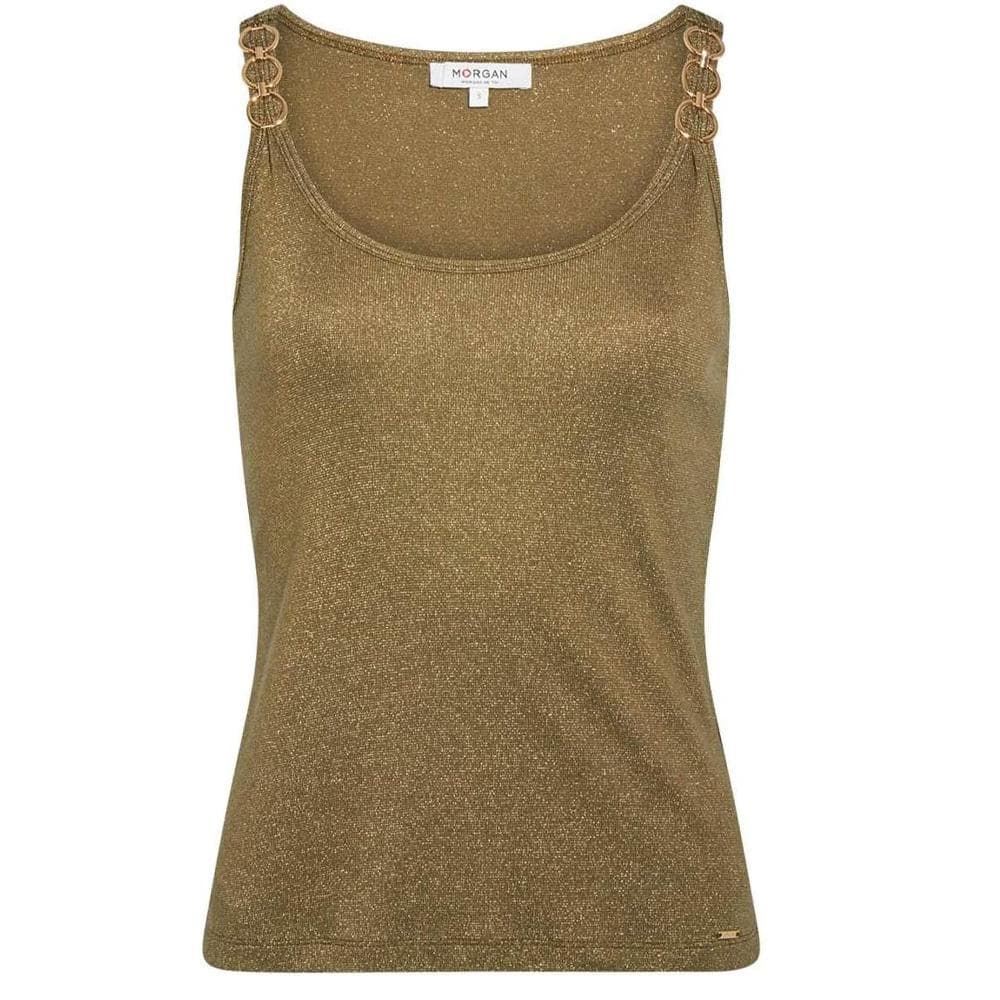 Débardeur Kaki/Doré Femme Morgan Fil 2