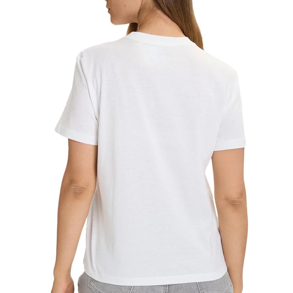 T-Shirt Blanc Femme Calvin Klein Jeans Classic Boxed 2