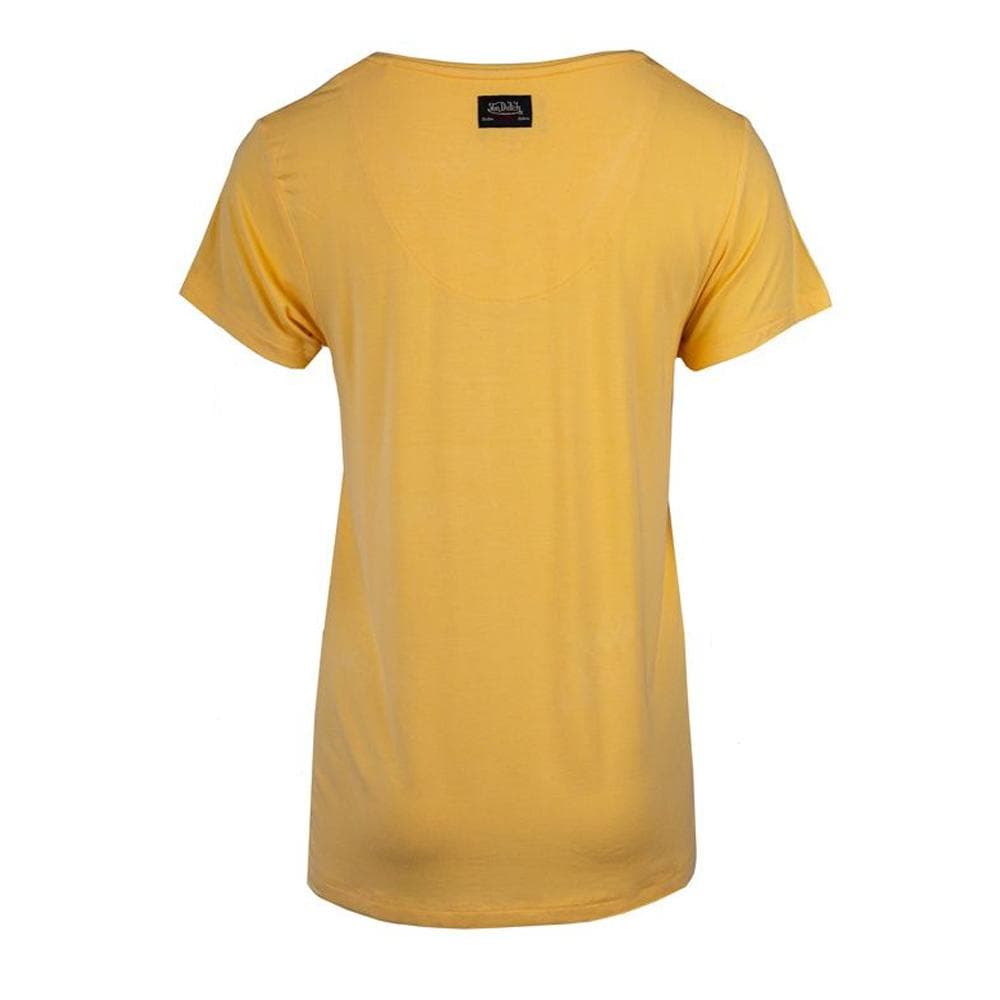 T-shirt Jaune Femme Von Dutch ROAN 2
