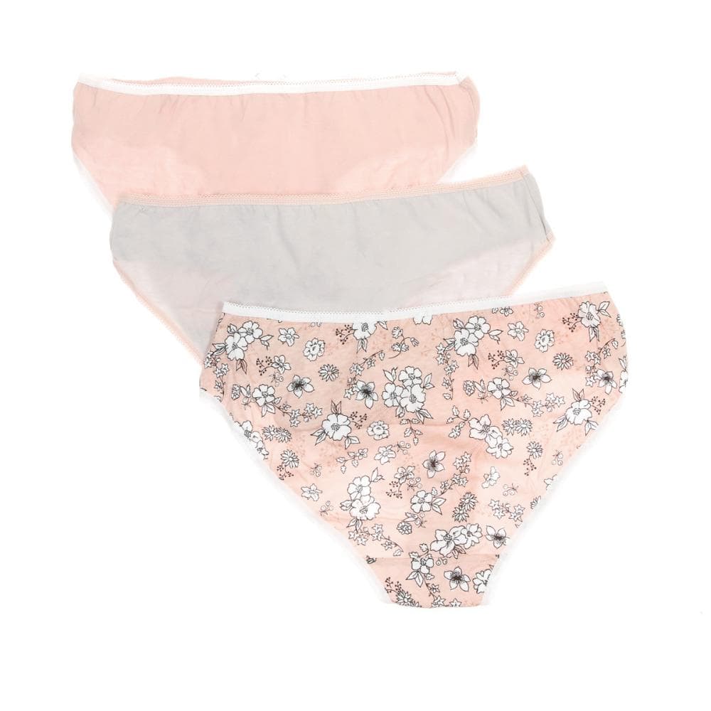 Lot x3 Culottes Rose/Grise Femme Lulu Castagnette 2