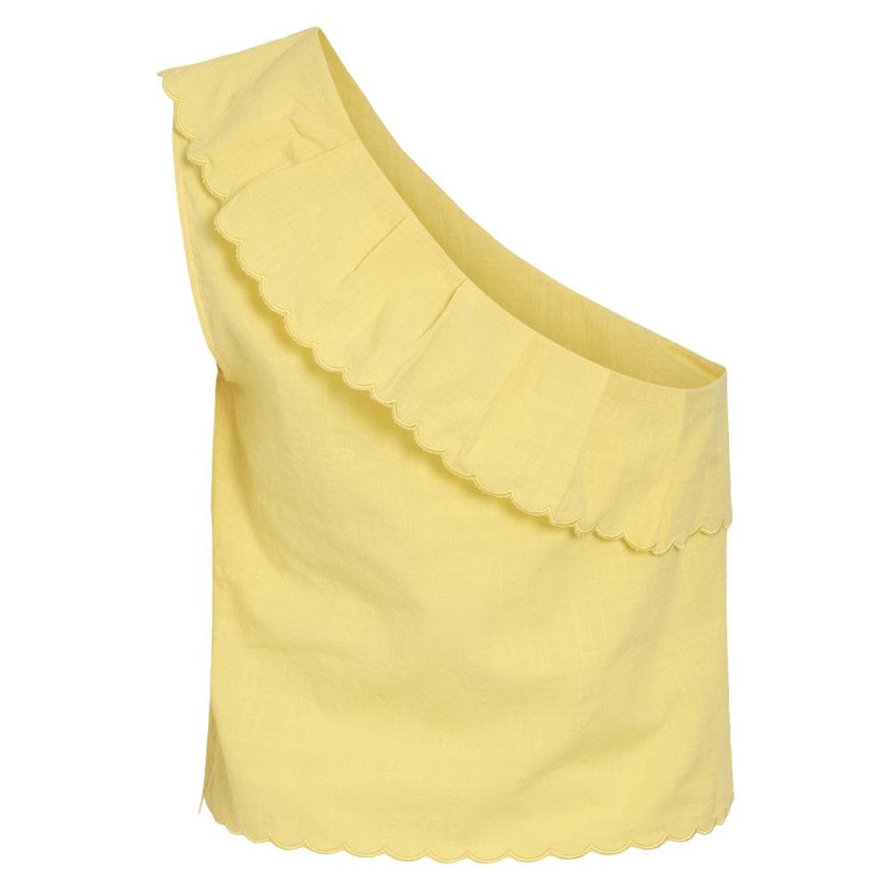 Débardeur Jaune Femme Vila Fernanda 2