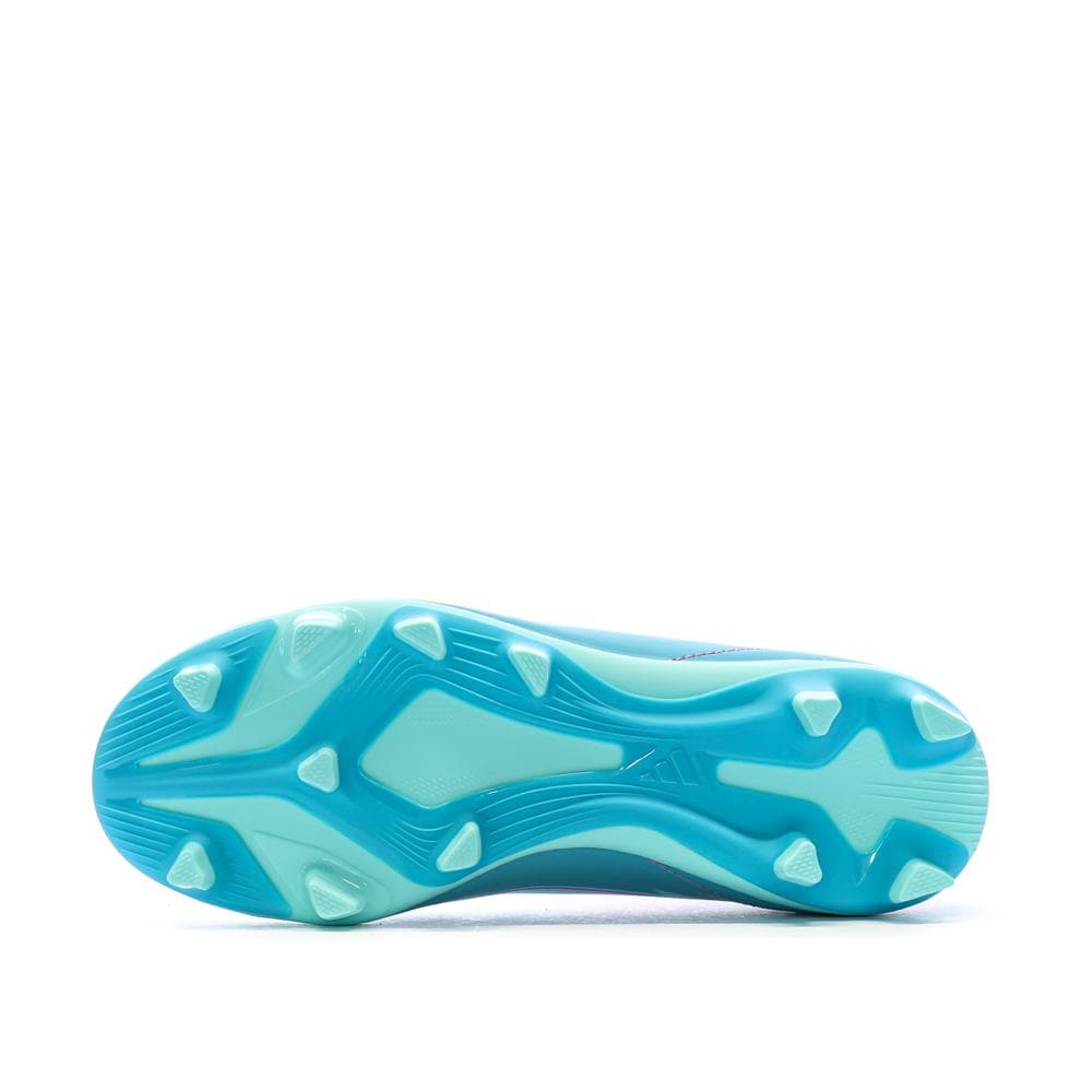 Chaussures de football Turquoises/Roses Enfant Adidas F50 Club 5
