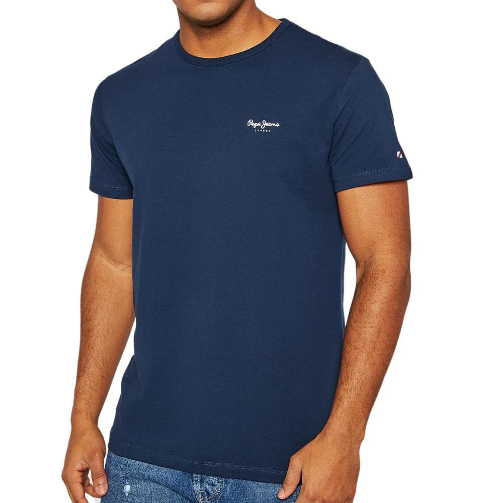 T-shirt Marine Homme Pepe Jeans Original Basic 1