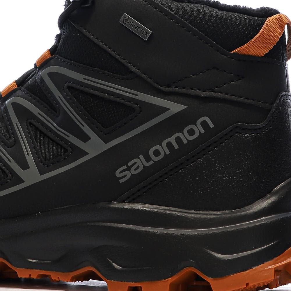 Chaussures de Randonnée Apres Ski Noir/Orange Homme Salomon Shoes Cruzano 3 Mid Gtx 7