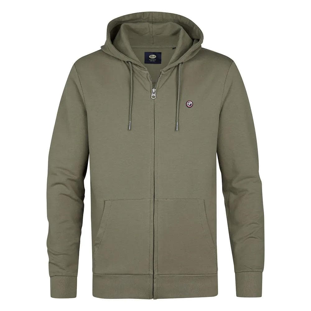 Sweat Zippé Vert Homme Petrol Industries SWH337 1