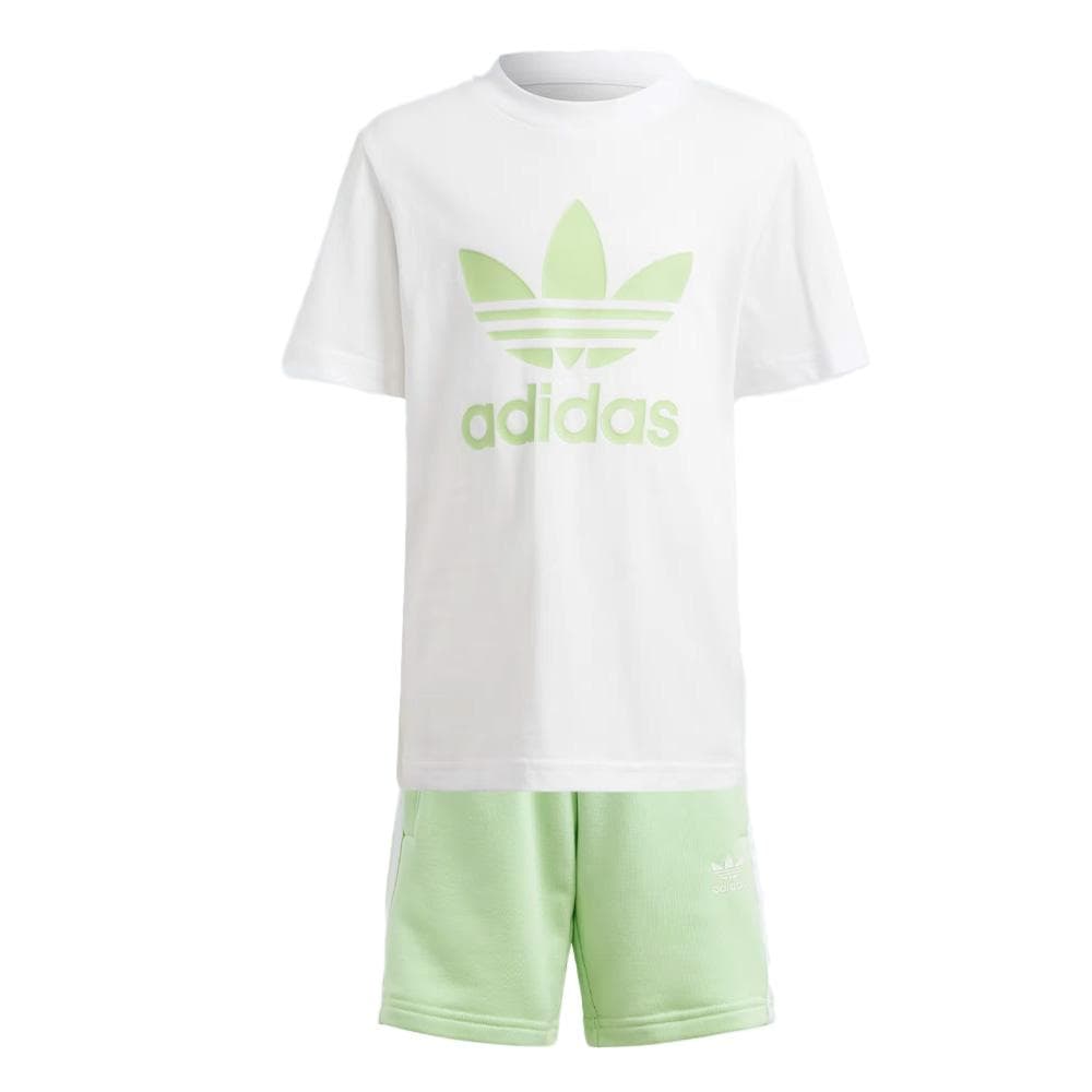 Ensemble Blanc/Vert Fille Adidas IR6935 1
