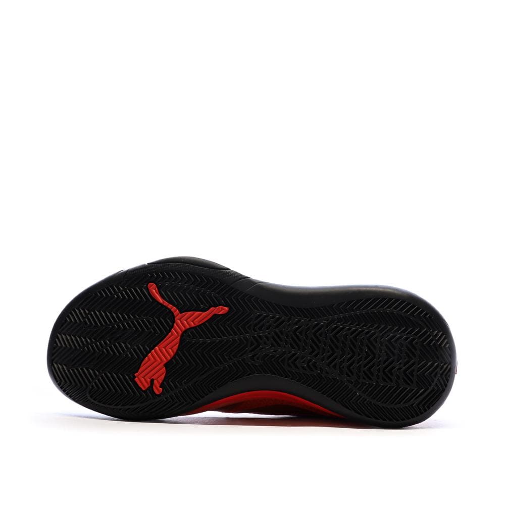 Chaussures de Baskets Rouges/Noires Homme Puma Court Pro 5
