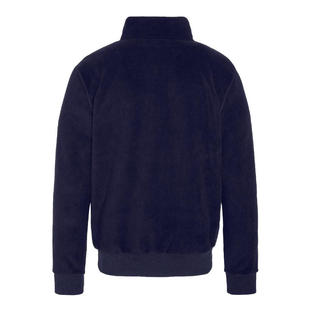 Sweat Polaire Marine Homme Schott Half Zipped 2