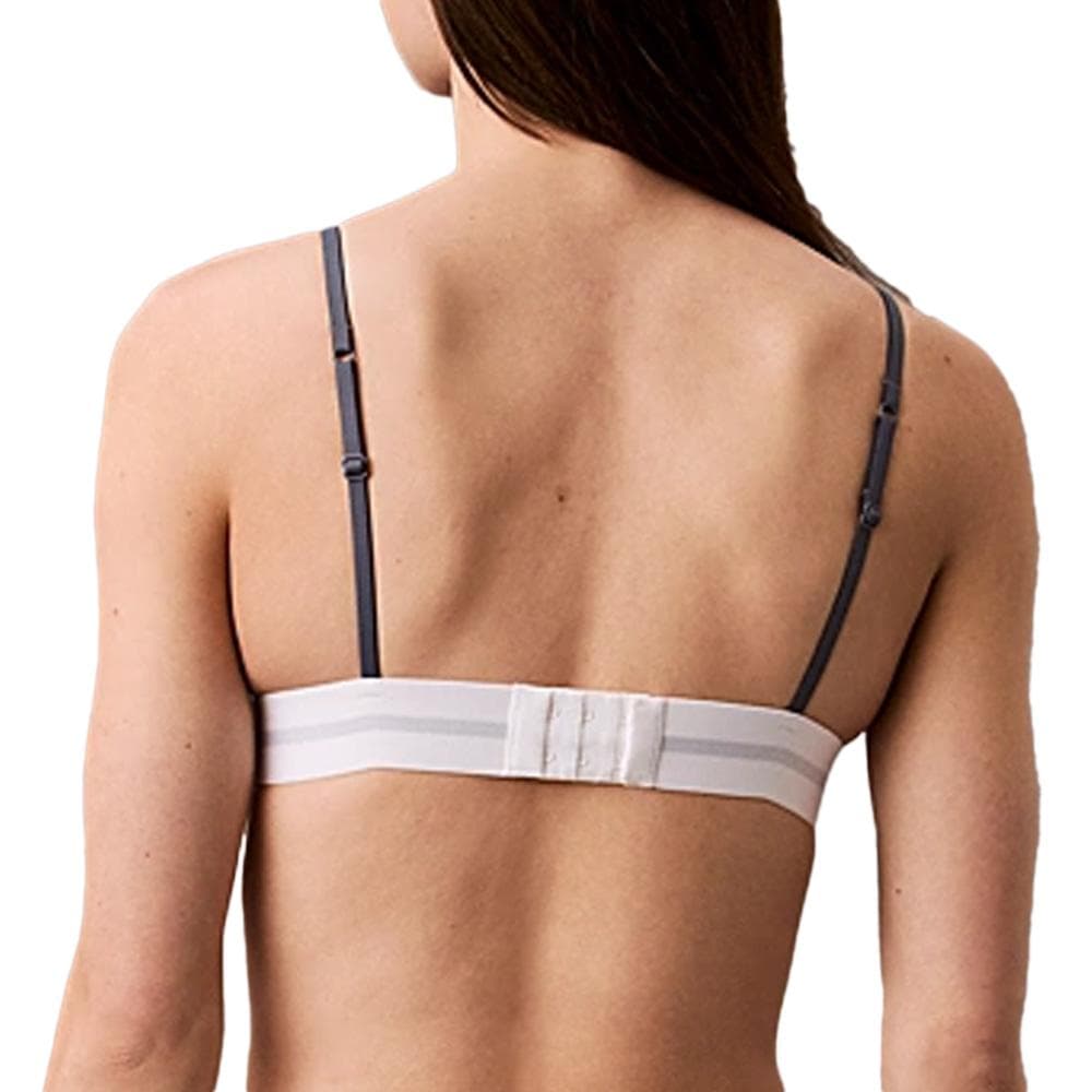 Soutien-Gorge Bleu/Gris Femme Calvin Klein Jeans Unlined Triangle 2