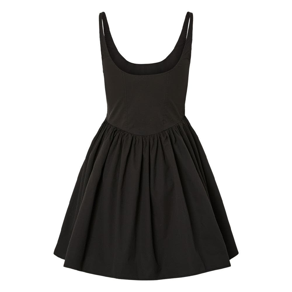 Robe Noire Femme Pieces Vana 2