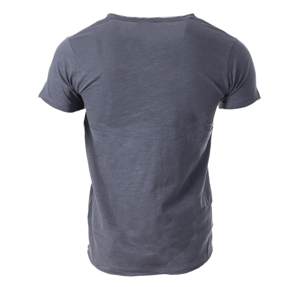 T-shirt Bleu Foncé Homme La Maison Blaggio Marius 2