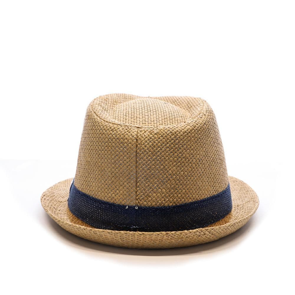 Chapeaux de Paille Beige/Marine Homme Via Lorenzo Ocean 3