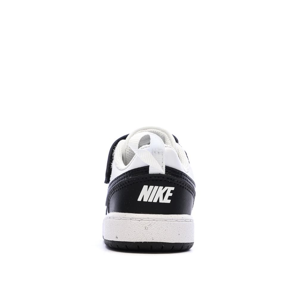 Baskets Noir/Blanc Enfant Nike Court Borough Low Recraf 3