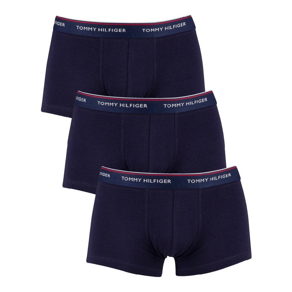 x3 Boxers Marine Homme Tommy Hilfiger Trunk 1
