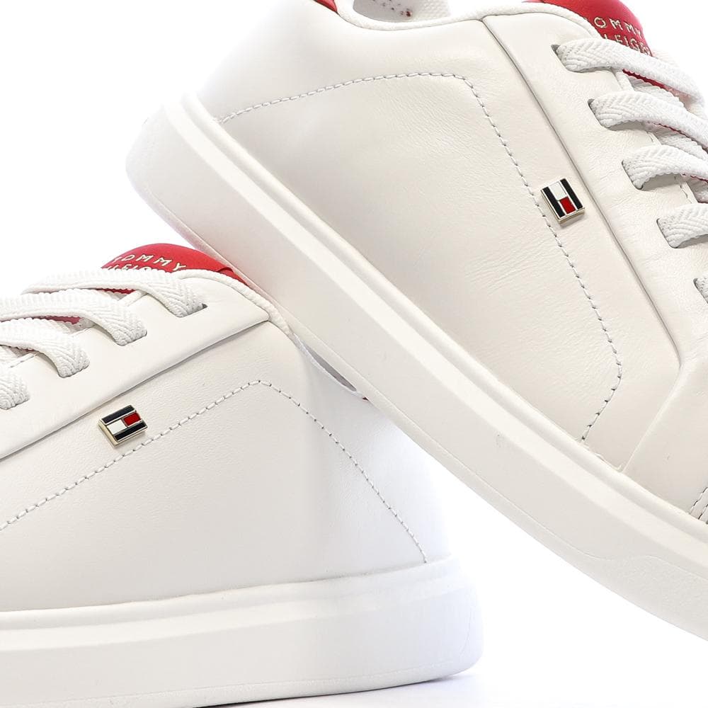 Baskets Blanches/Rouges Femme Tommy Hilfiger Icon 7
