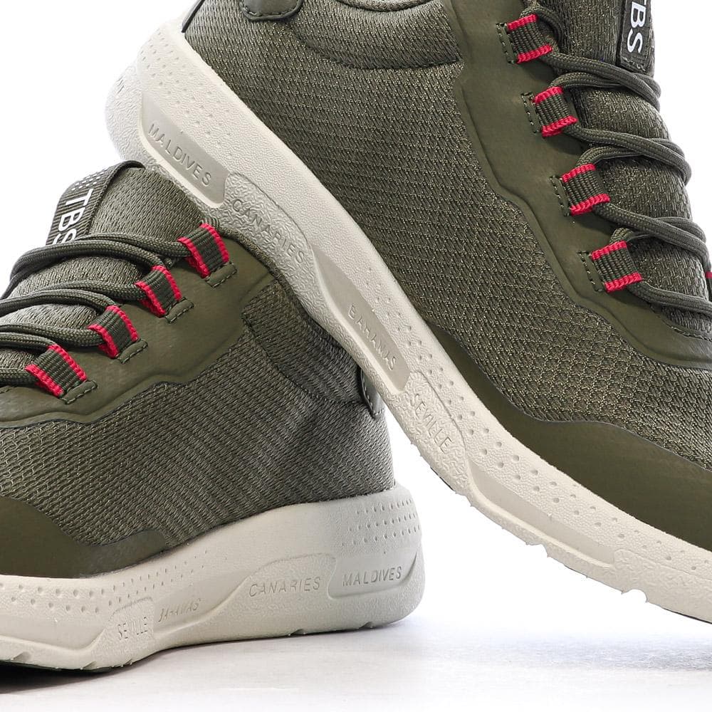 Baskets Kaki Femme TBS JAZZEVO 7