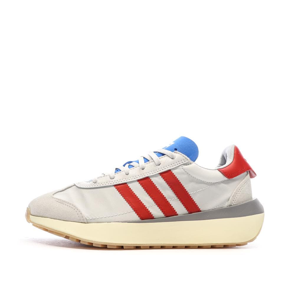 Baskets Gris/Bleu/Rouge Homme Adidas Country 1