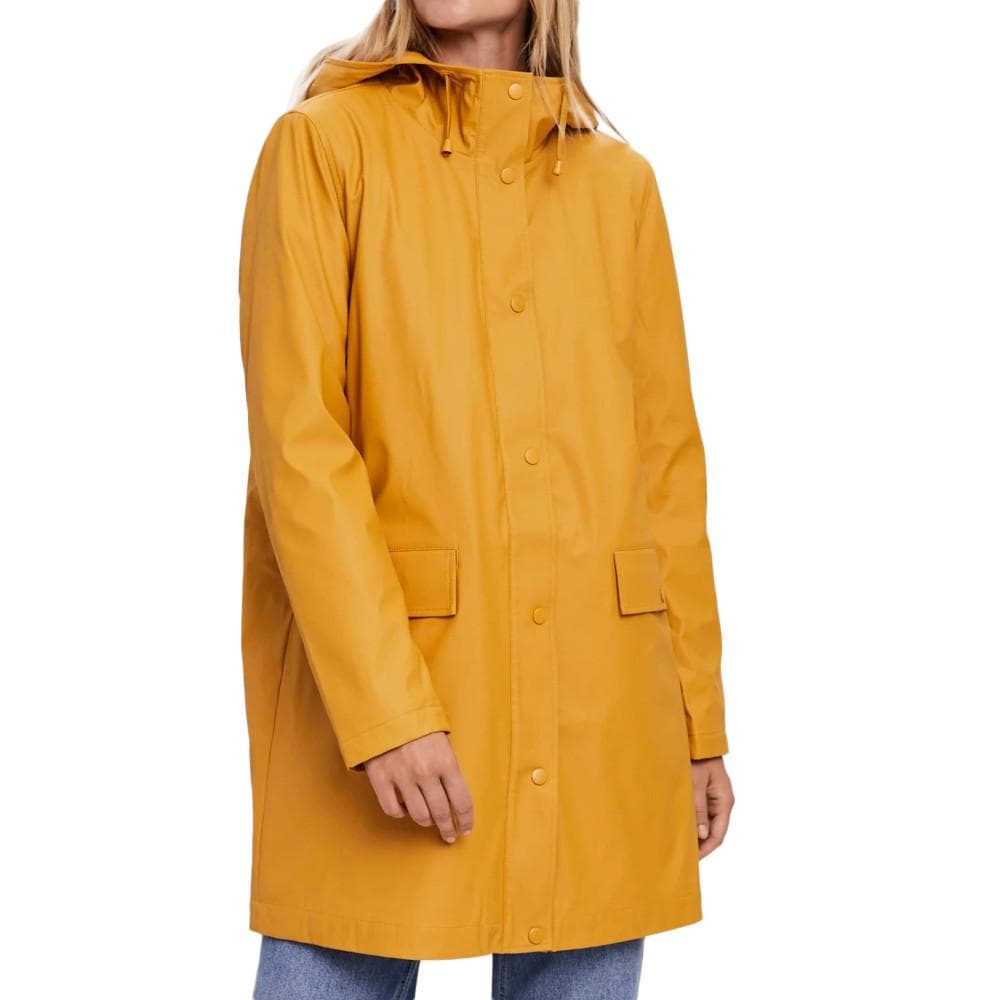 Veste de Pluie Jaune Femme Vero Moda Teddy Coated 1