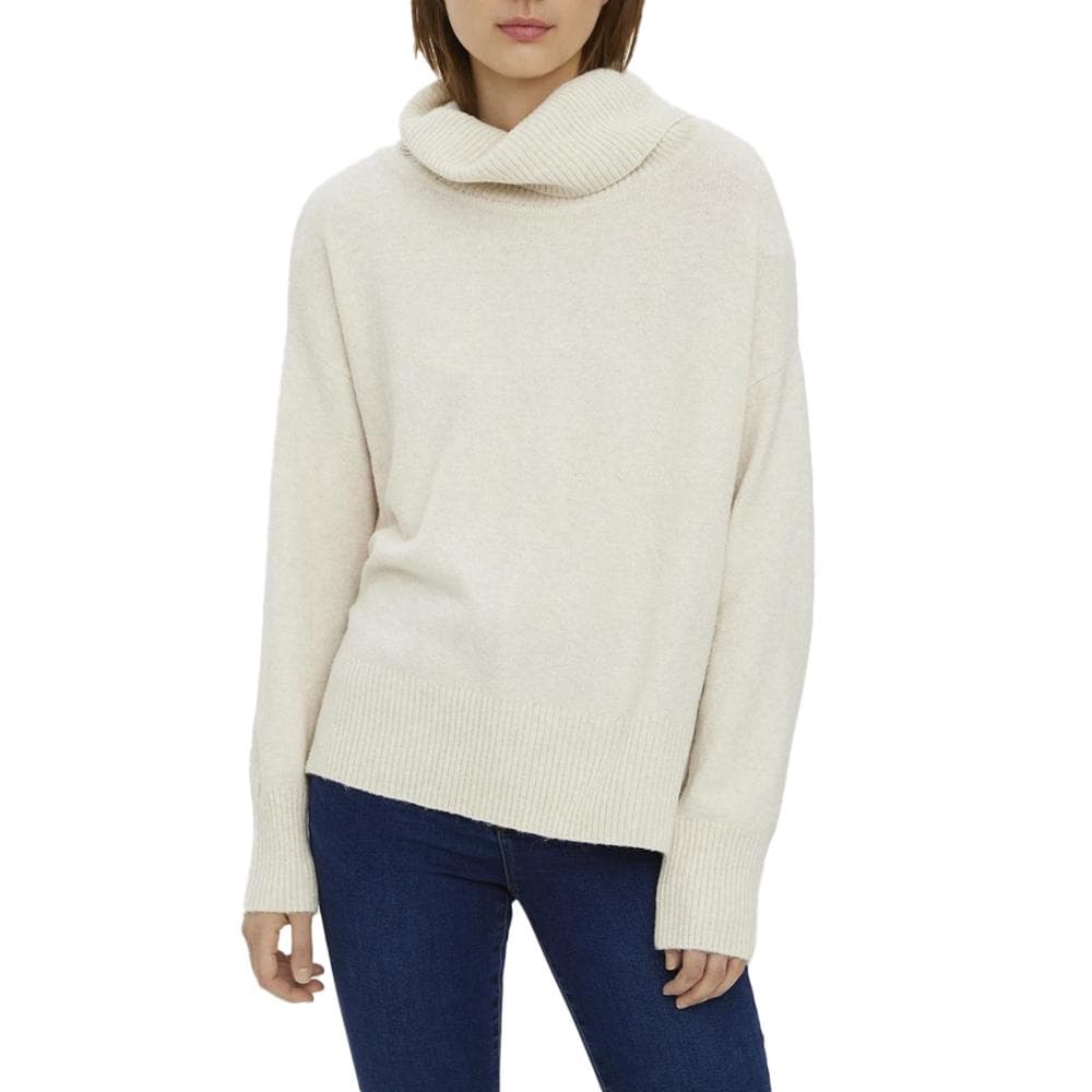 Pull écru Femme Vero Moda Doffy Birch 1